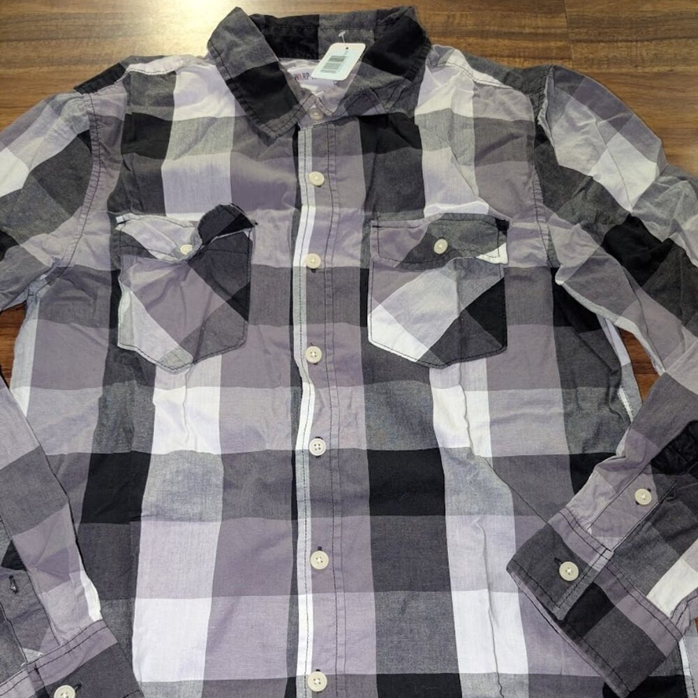 Warp and Weft Mens flannel shirt